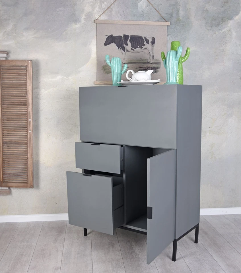 Sekretär Schreibsekretär Klappsekretär Schreibtisch home office Restposten - Bild 3 von 4