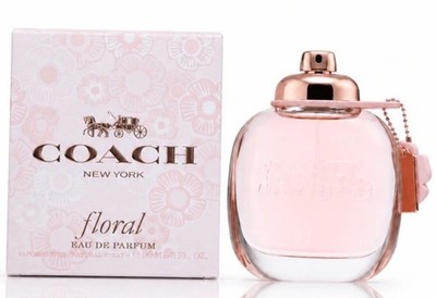Coach New York Floral Eau de Parfum Spray Perfume 3 fl oz Regular Size