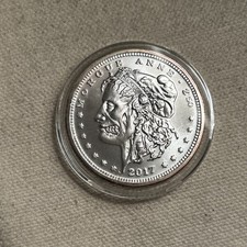 2017 Zombucks Morgue Anne 1 oz .999 Silver Round Zombie Apocalypse Currency 99.99 per troy oz