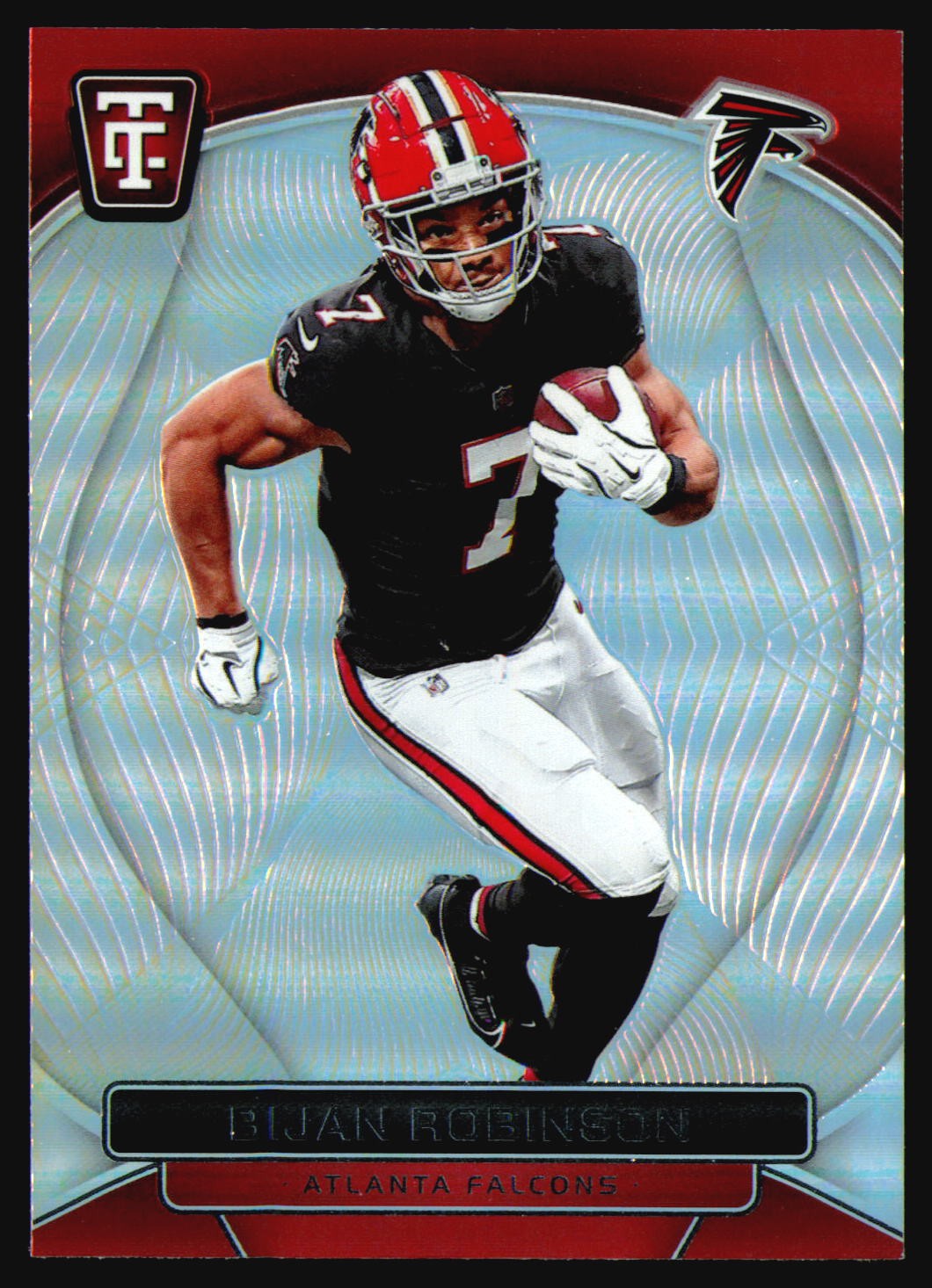 2024 Panini Totally Certified Bijan Robinson #5 Atlanta Falcons