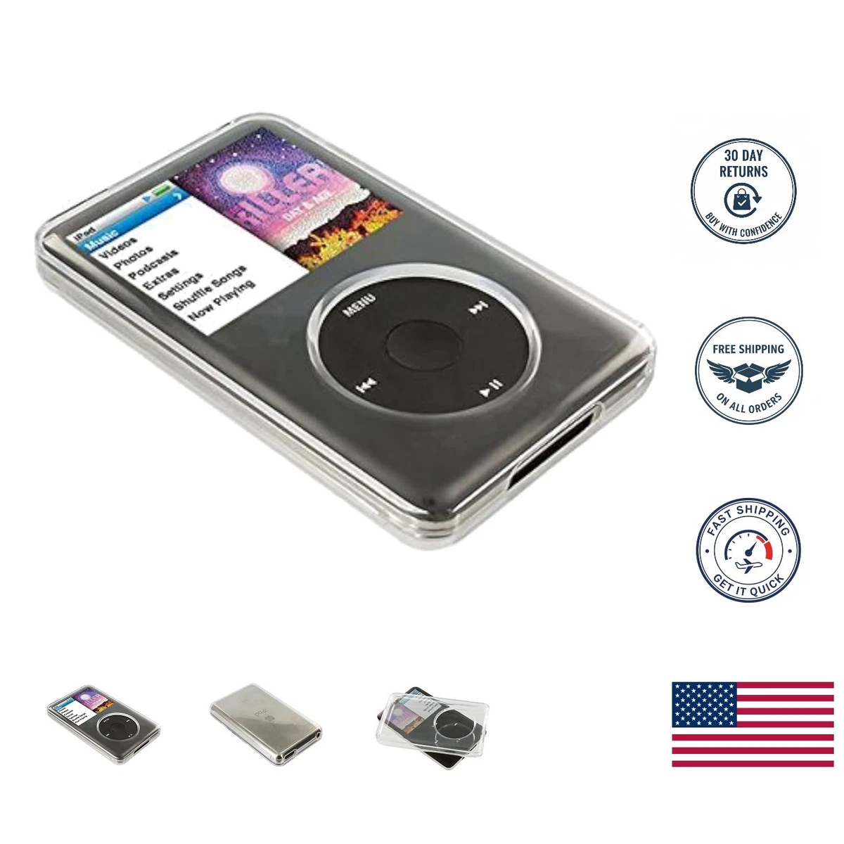 Audio Player Cases, Covers & Skins for iPod Classic 6th Generation Audio Player Cases, Covers & Skins for iPod Classic 6th Generation
