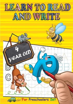 Learn to read and write 4 year old Alessandro Battan Taschenbuch Englisch 2022