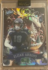 ELIJAH ARROYO RC 2025 WILD CARD SPLAT HOLIDAY PARALLEL ROOKIE SSP 1/1