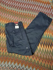 Dickies WD884 Redhawk Work Trousers Navy Blue, Size 40T