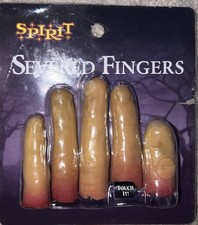 Gory Severed 5 Fingers Halloween Horror Prop For Creepy Costume