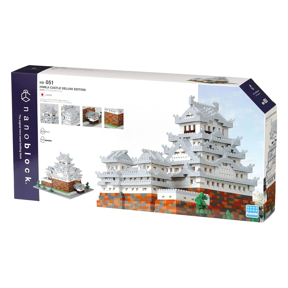 Kawada Nanoblock Himeji Castle Deluxe Edition NB-051 - Image 2 of 4