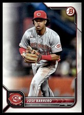 2022 Bowman Jose Barrero Cincinnati Reds #74