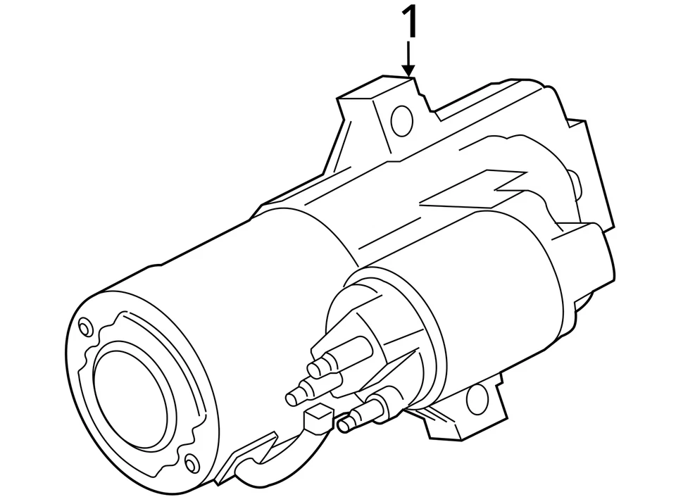 2018-2022 Ford Mustang Car Starter Motor Solenoid Oem WJQPD - Image 4 of 4