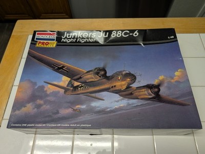 Monogram Pro Modeler Junkers Ju 88C-6 Night Fighter 5970 1/48 Model Kit