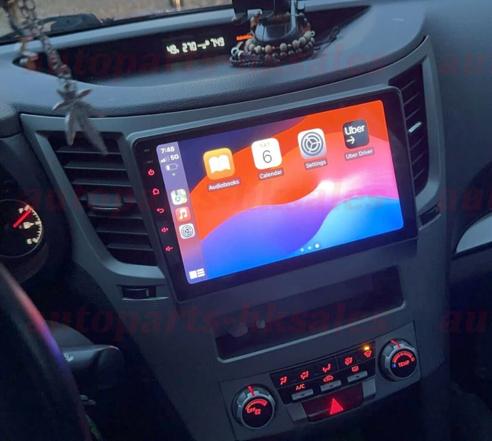 For 2009-2014 Subaru Legacy Apple Carplay Car Radio Android 13 Navi GPS Player Foto 4 de 4