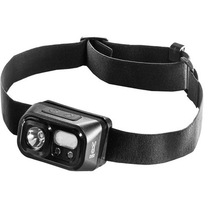 DOD (D.O.D.) Secret Light Headlight with Red LED and Sensor Light, FG1-155-BK