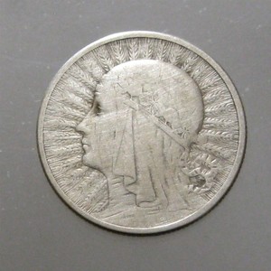 QUEEN JADWIGA OF POLAND SILVER 2 ZLOTYS_____Canonized as Saint_____WARSAW 1933