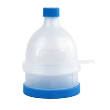 70Ml Protein Powder Funnel Nutrition 2 Layers Plastic Protein Powder Container 2