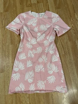 Cinq à Sept Pink and White Mini Dress 6