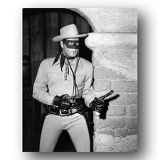Clayton Moore Photo 8x10 The Lone Ranger TV Series 1955 Publicity Still