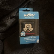 DISNEY MICKEY MOUSE Speaker Bitty Box Bluetooth Speaker with Keychain