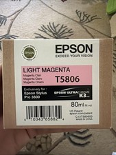 Epson Pro 3800 LIGHT MAGENTA UltraChrome K3 Ink T5806