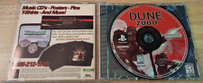 PS1 Dune 2000 Sony PlayStation 1999 Complete Manual Very Good Free Shipping