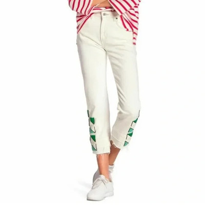 Levi's Made & Crafted Slim Crop Jeans Size 27 Hand Beaded NWT $228