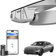 Mangoal Front 4K & Rear 1080p Dash Cam f&uuml;r Volkswagen Arteon 2018-2024 App GPS