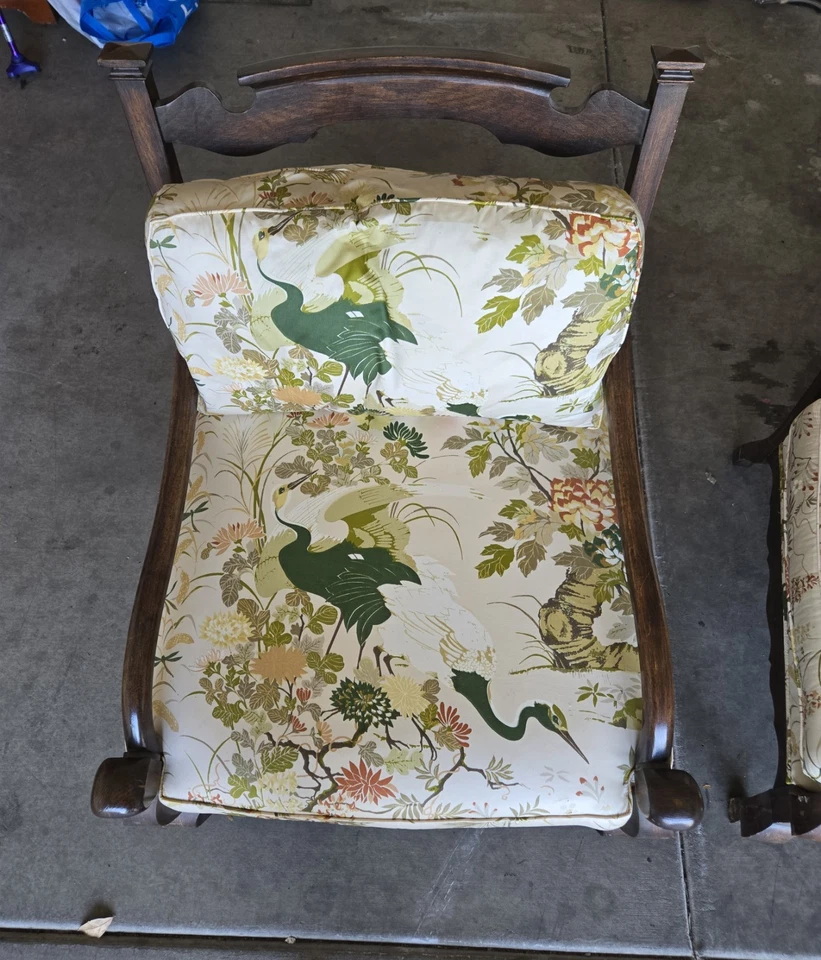 2 arm chairs - Image 2 of 4