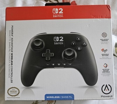 PowerA Advantage Wireless Controller for Nintendo Switch 2   Black | NEW