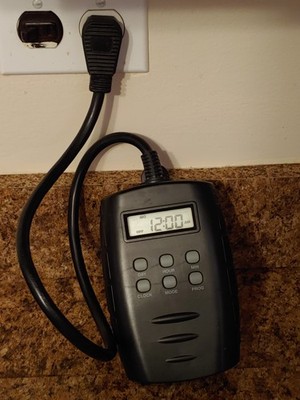 Digital  Smart Simple Set Plug-In Timer Indoor Outdoor - #TM-014