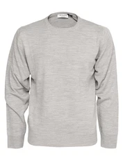 NWT TRUSSARDI COLLECTION SWEATER crewneck merino wool luxury Italy M