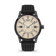 Kenneth Cole Reaction Men's Watch With Black Silicone Strap KRWGM2178601