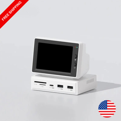3.5 Inch IPS Mini Screen AIDA64 PC CPU RAM HDD Monitor USB-C Hub Display