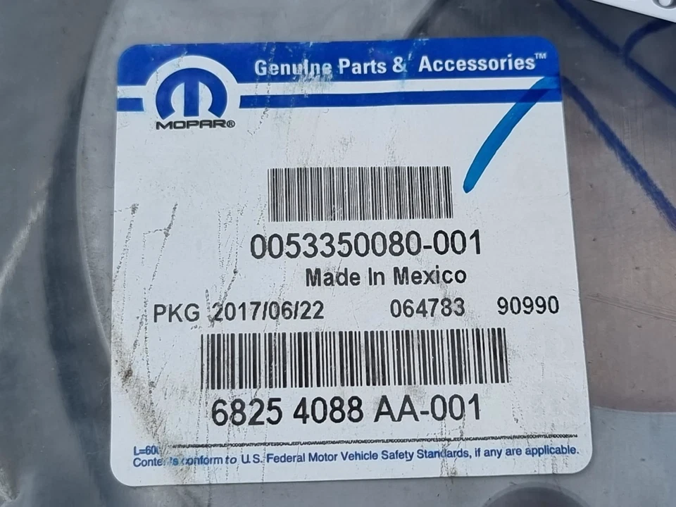 Se adapta a disco de freno trasero Jeep Compass x2 68254088AA Foto 3 de 3