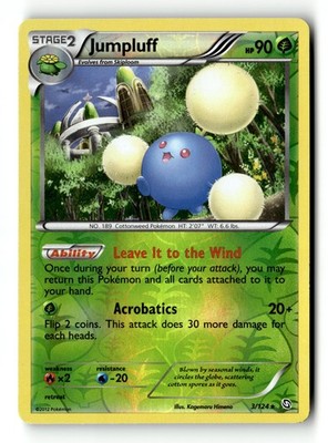 Pokemon Karte Jumpluff LP Dragons Exalted Reverse Holo Rare 3/124