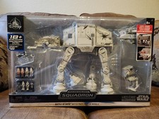 STAR WARS Micro Galaxy Squadron AT-AT Battle of Hoth Disney Store Exclusive