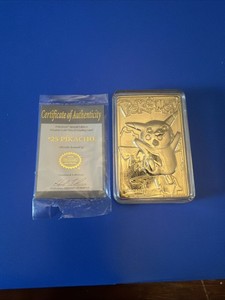 burger king gold pokemon cards ebay Togepi 23K Plated Trading Card and Pokeball 1999 1999 Burger King 23k Gold-Plated