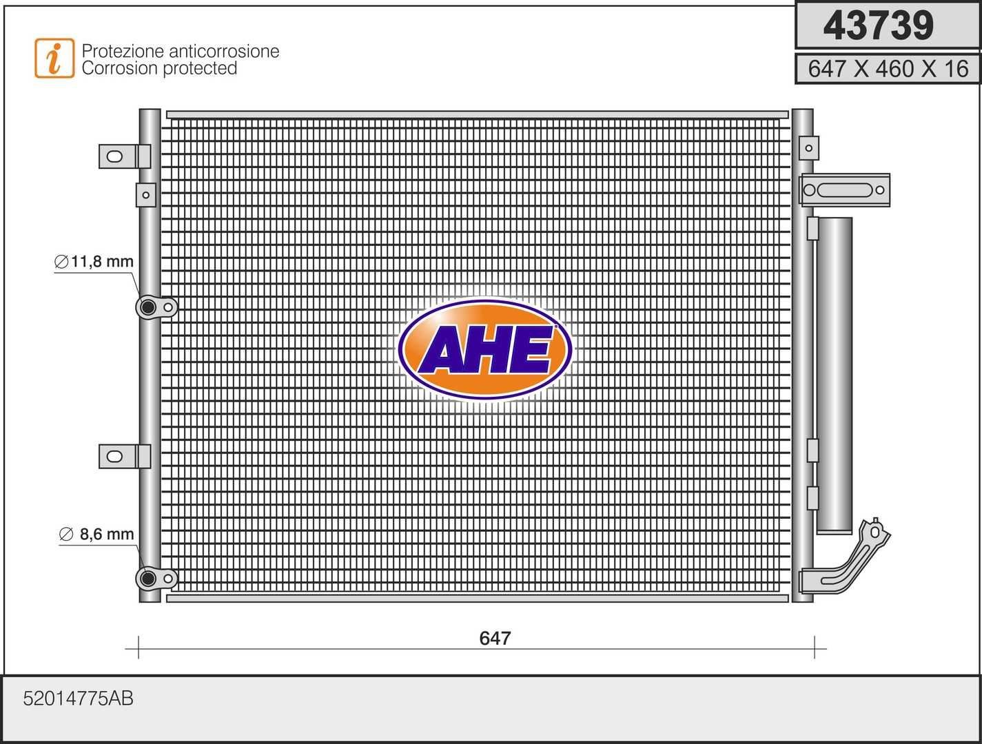 Condenseur de climatisation Jeep Cherokee 2.0 CRD 4X4 solution anti-fuite et surchauffe AC