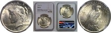 1924 Peace Dollar NGC MS-66