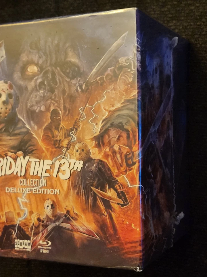 Friday the 13th Collection Deluxe Edition Blu-ray (2020) 16-Disc Set OOP - Image 3 of 4