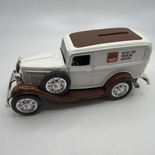 Ertl Trustworthy Replica 1932 Ford Delivery Van Coin Bank. Limited Edition New