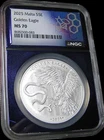 2025 Golden Eagle Malta Silver .999 One Ounce MS-70 NGC Graded Coin ---- #605C