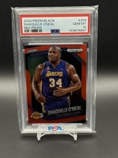 2024-25 Panini Prizm Black - Legends Shaquille O'Neal,#254 Red Prizm 261/299