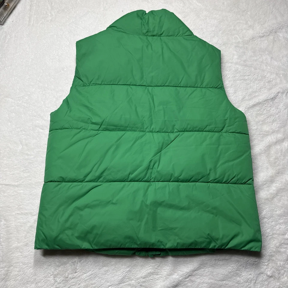 Joe Fresh Chaleco Puffer Chaqueta Cremallera Ligero Nieve Esquí Shell Talla Mediana Foto 2 de 4