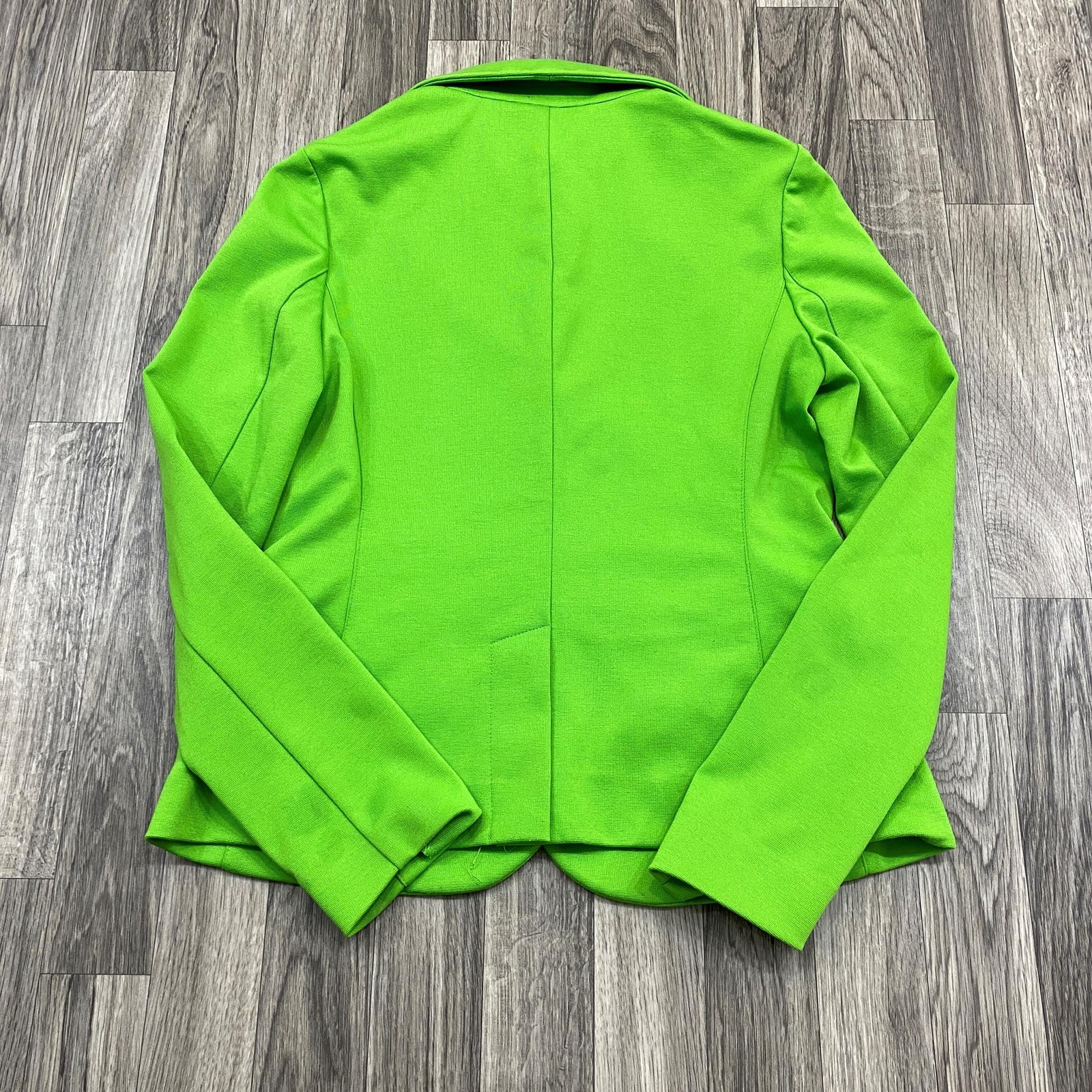 GAP Two Button Pockets Stretch Collar Green Knit … - image 6