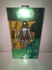 Hasbro Star Wars Black Series Carbonized BOBA FETT 6 Action Figure 40th 2020