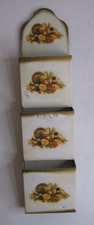 Vintage Mid-Century Tin Litho Bill Letter Org...