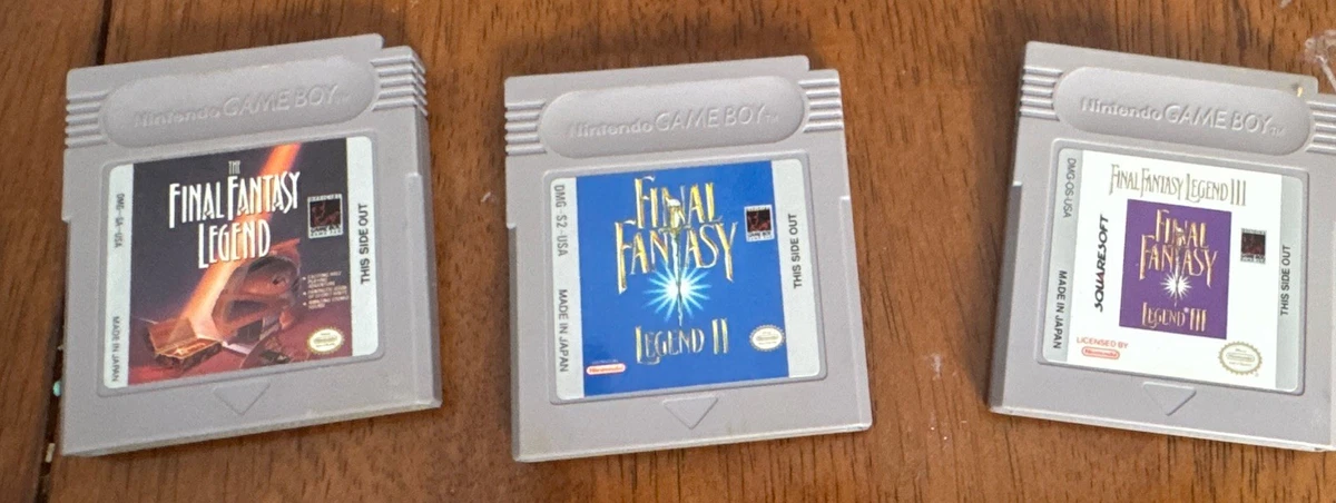 海外版GB Final Fantasy Legend 魔界塔士 SaGa 北米版 Nintendo The Final Fantasy Legend Video Games for sale | eBay