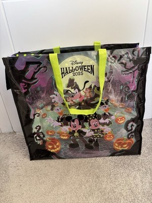 Tokyo Disney Resort Extra Large Eco Tote Bag Halloween 2025 ~ Guter Zustand