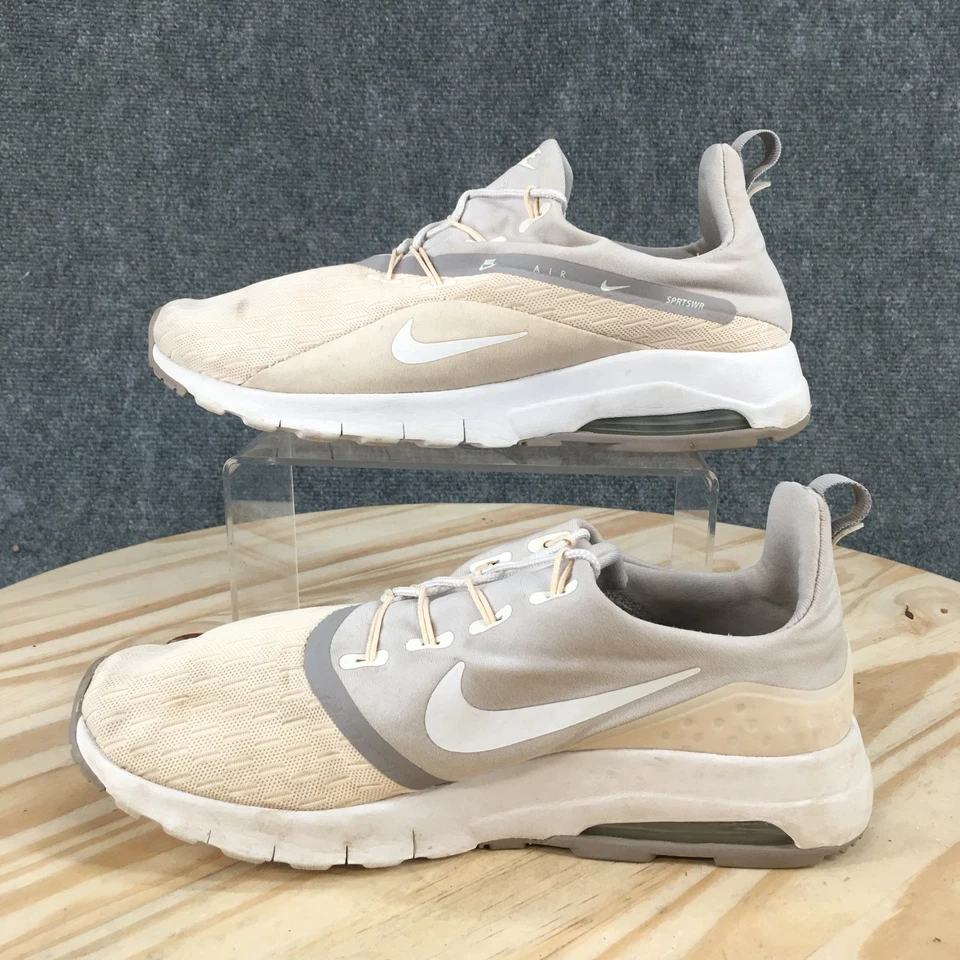 Nike Zapatos Mujer 8.5 Air Max Motion Racer 2 Tenis para Correr AA2182-800 Beige Foto 2 de 4