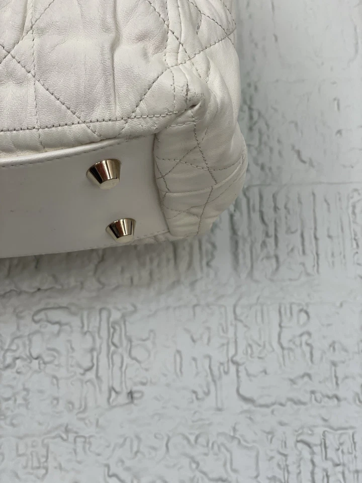 Christian Dior ограниченного тиража «Москва» Cannage кожаная сумка с короткими ручками редкая сумка подлинный - Изображение 4 из 4