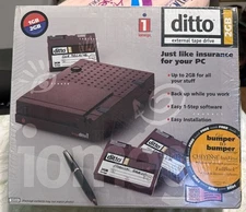 IOMEGA Ditto 2GB External Tape Drive Brand New Sealed