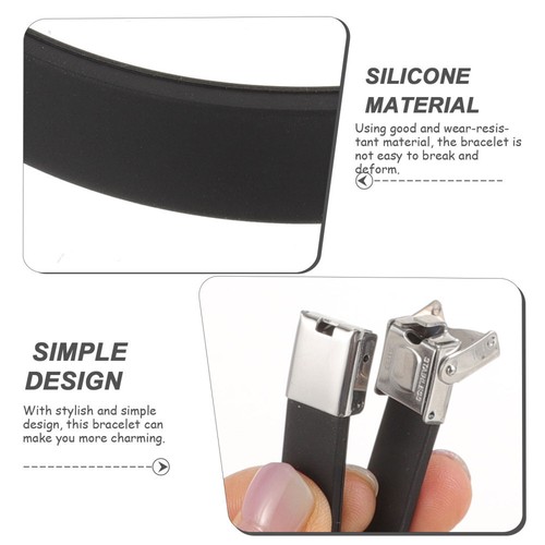 Stainless Steel Bracelet Man Jewelry for Men Wristband Cuff Bangle - 第 4/12 張圖片